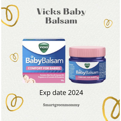 Promo - (0_0) Vicks Vaporub 10Gr / Vicks Baby Balsam Obat Batuk Pilek Flu Anak - Terlaris