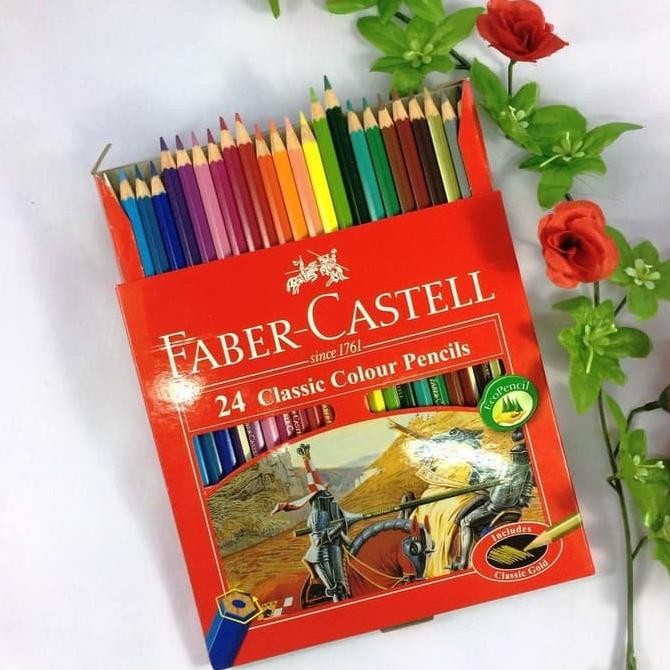 

Sale Faber Castell 24 Classic Colour Pencils - Pensil Warna