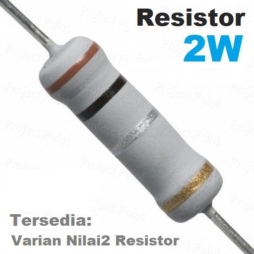 Resistor 2W Watt 5% 1.2M Ohm 1M2