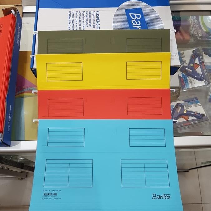 

TERLARIS - Bantex Suspension file (Hang map) Folio harga 1 dus isi 25 pcs