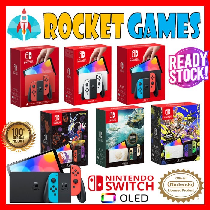 Console Nintendo Switch Oled / Mesin Switch Oled / Console Switch Oled