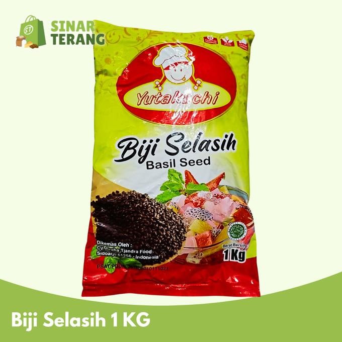 

Basil Seed / Biji Selasih Import per 1 Kg repack / GROSIR GGS