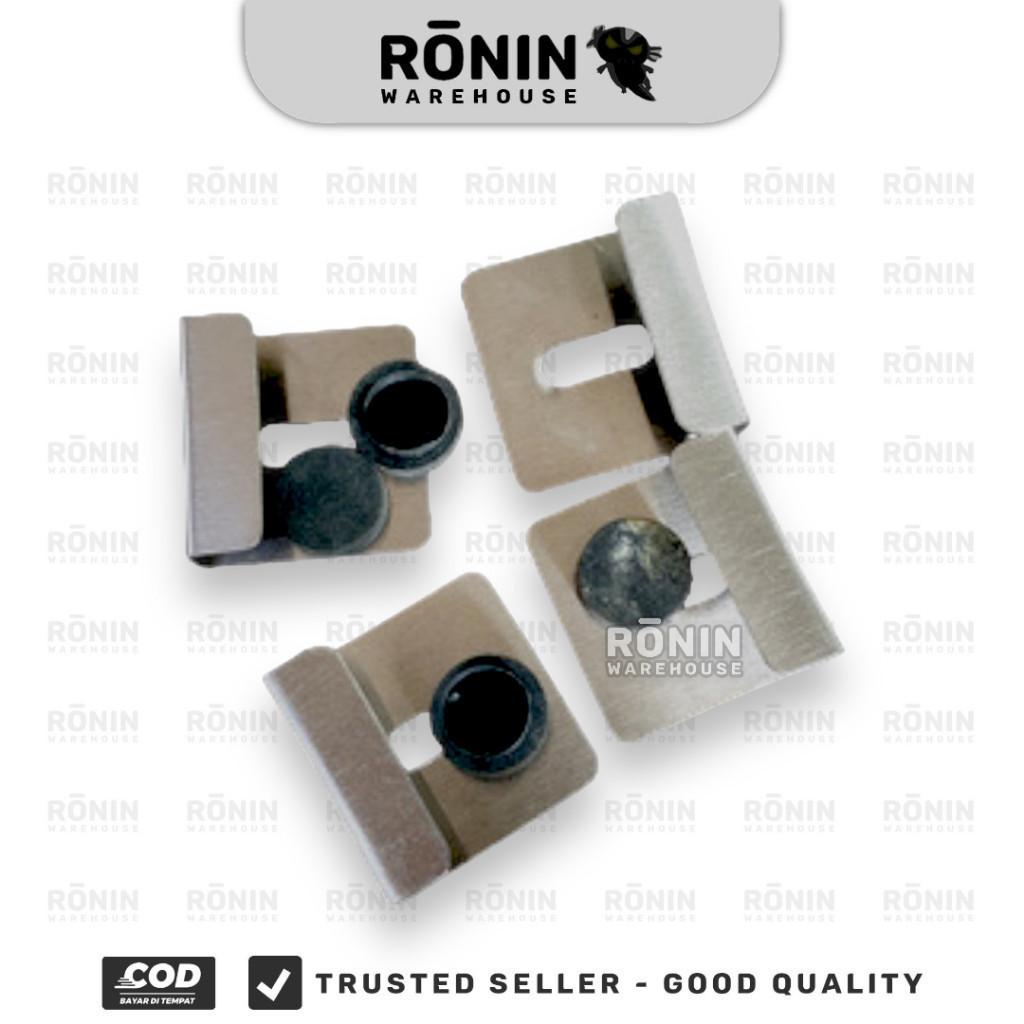 ASAHI Klem kaca jepit penjepit cermin wastafel rak