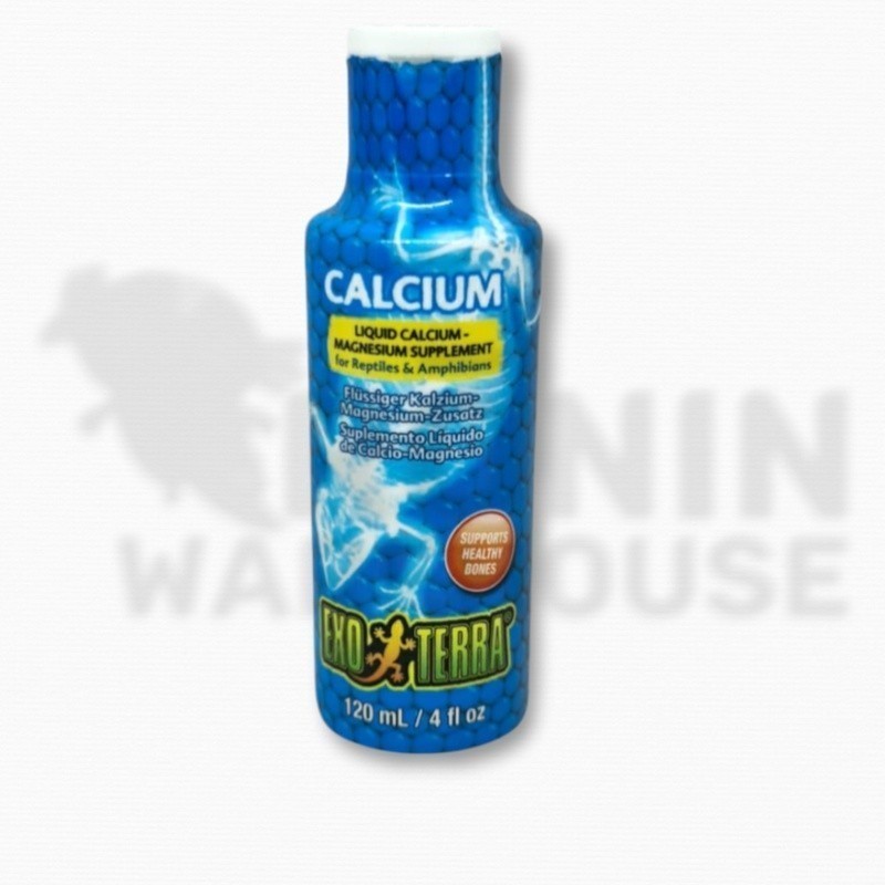 EXO TERRA liquid calcium & magnesium supplement suplemen kalsium reptil amfibi