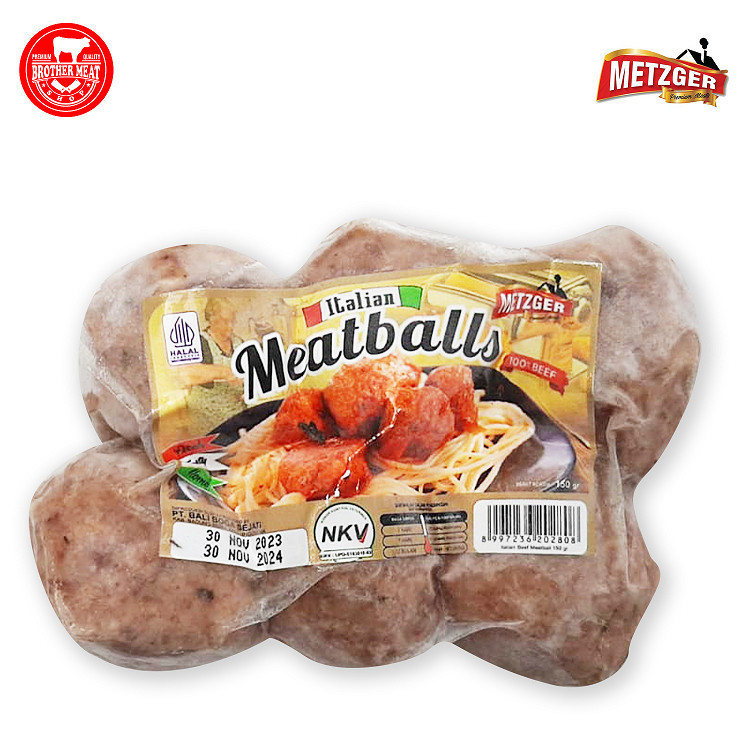 

Metzger Italian Beef Meatball (Meatball IKEA) 150gr