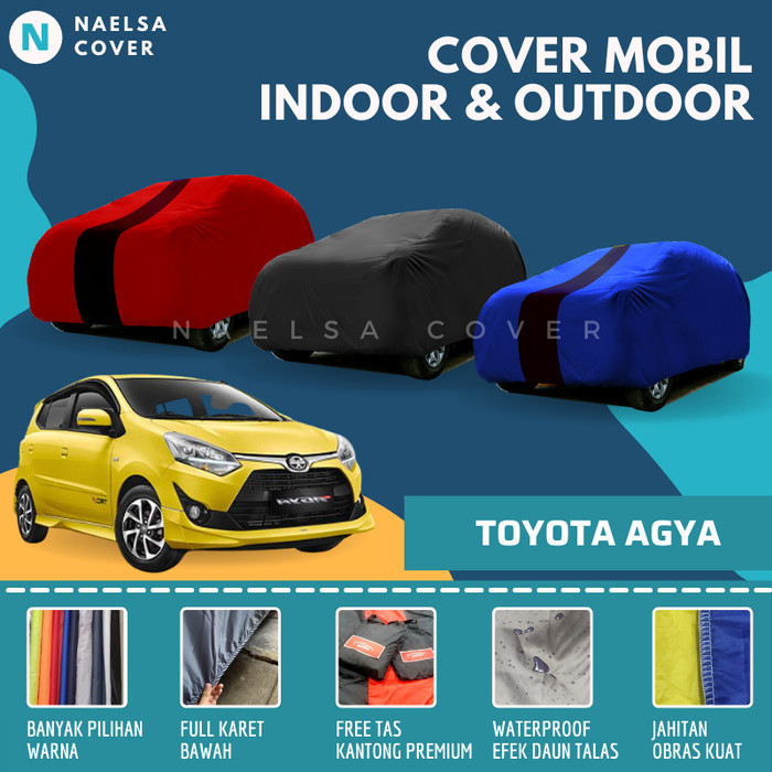 Premium Cover Mobil Sarung Mobil Agya Mantel Selimut Mobil Agya Trd