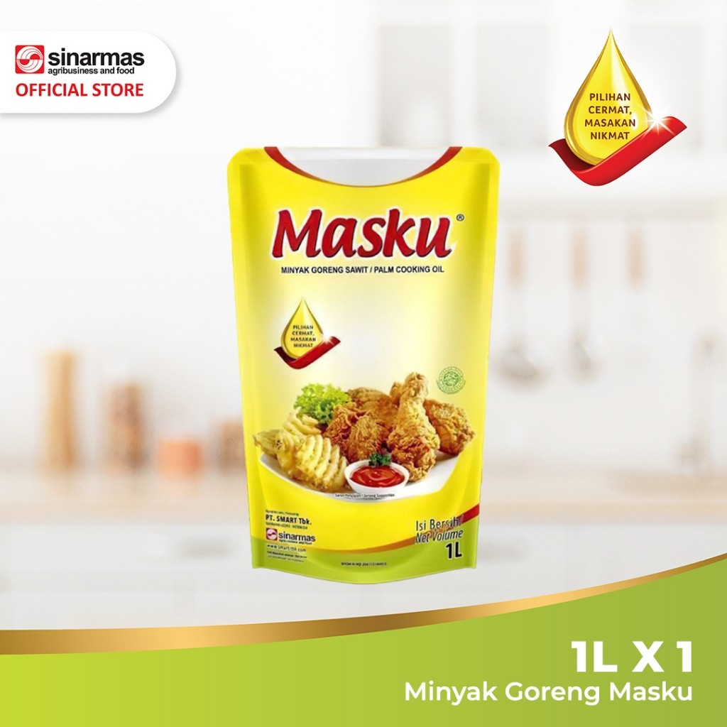 

Masku Minyak Goreng Pouch - 1 Liter