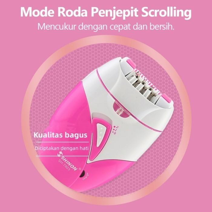 Epilator Pencukur Bulu Kemaluan Elektrik Pencukur Bulu Ketiak Alat Pencukur Woman Hair Remover