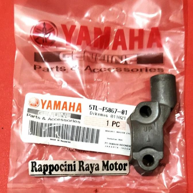 ] DUDUKAN / STANG SPION KANAN ORI SILVER MX / MIO J GT / FINO / M3