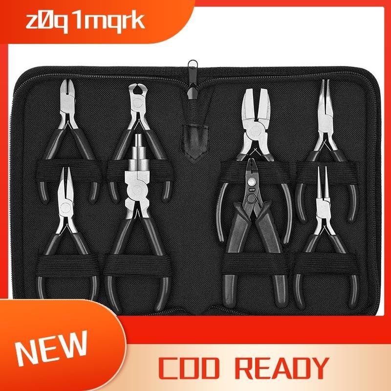 Tang Perhiasan, 8 Buah Alat Tang Pembuat Perhiasan Set Tang Perhiasan Mini Kit Pembuatan Perhiasan u