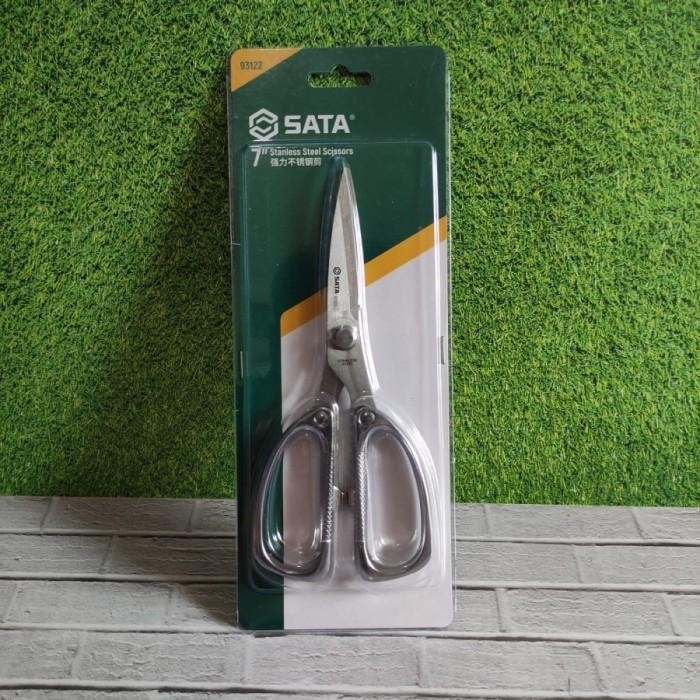

Gunting Stainless 93122 - Strong Stainless Steel Scissors Sata