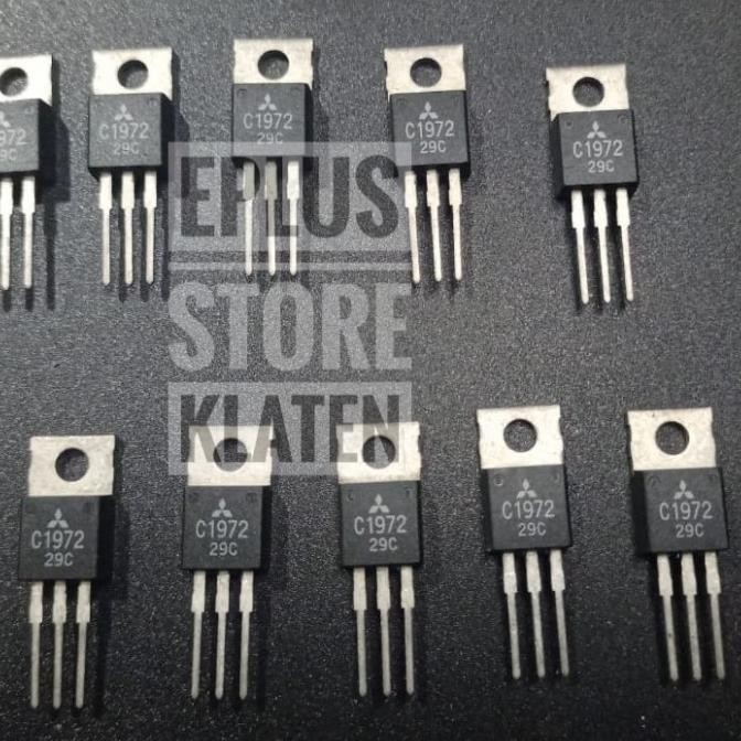 2Sc1972 Transistor Vhf C1972 Mitsubishi Original 1972 Kaki Panjang Original Dan Terpercaya