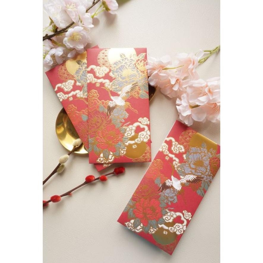 

Mlarak Store Angpau Premier Design Bangau Full Foil Emas