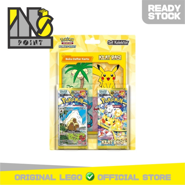 Pokemon TCG Indonesia Sv8s Kilat Rasi Set Kolektor