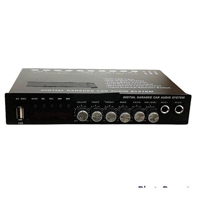 Pre Amp Digital Karaoke Car Audio System