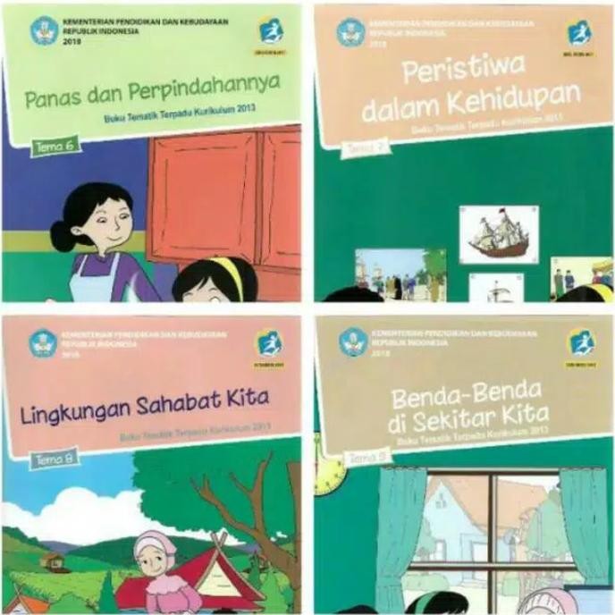 

MURAH Tematik kelas 5 Semester 2 Tema 6 7 8 9 (4 buku)