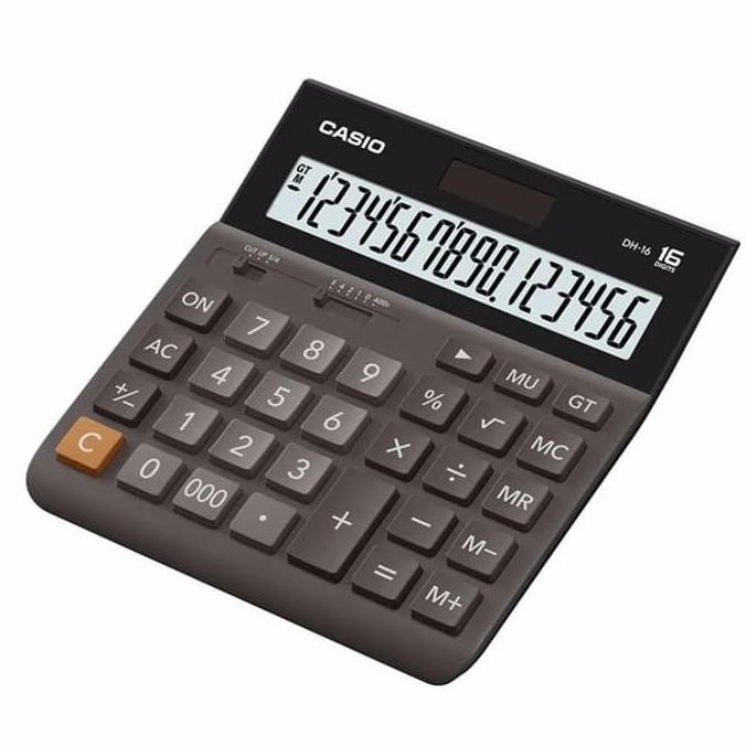 

NEW CALCULATOR CASIO DH-16 -BK / CASIO DH-16 / KALKULATOR CASIO DH16