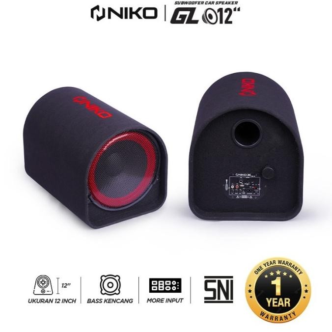 Speaker Niko Bluetooth GL12 / Speaker Subwoofer Bass 12 inch