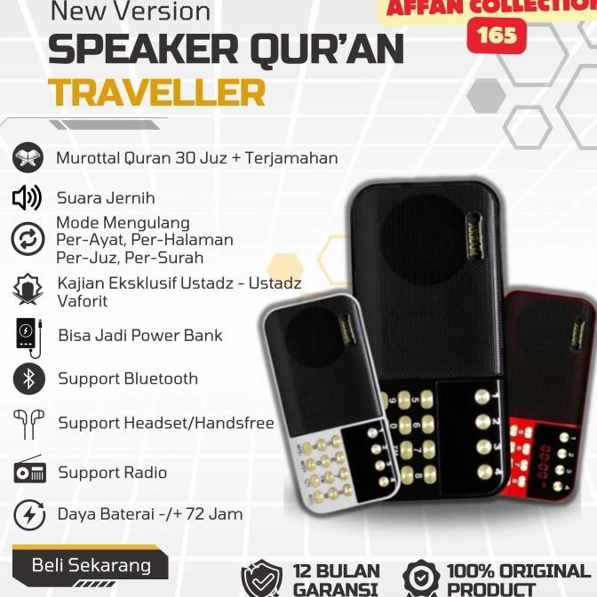 Speaker Murotal AlQuran Digital 30 Juz Terlengkap Traveller Al-Akram