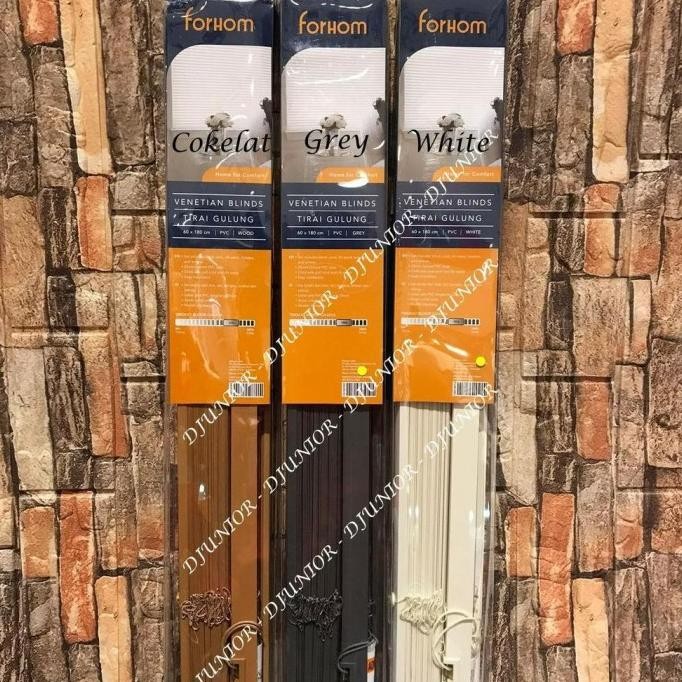 Terjangkau Ace Forhom Tirai Gulung Lipat Jendela / Roller Blind Venetian Blinds Gorden 40X180 60X180