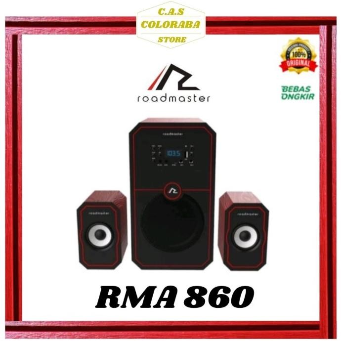 SPEAKER ROAD MASTER RMA 860 SPEAKER AKTIF RMA860 KARAOKE READY