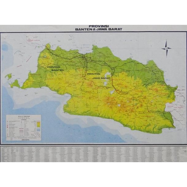

DISKON Peta Provinsi Jawa Barat & Banten (Lipat)