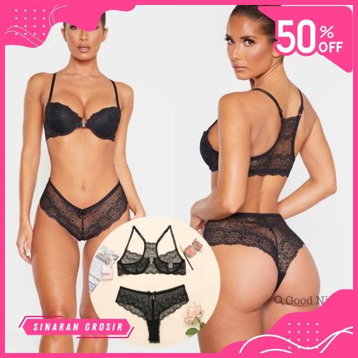 SINAR GROSIR BRA SET CELANA DALAM SEXY BRA SEXY MENGGODA SUAMI MURAH MERIAH 