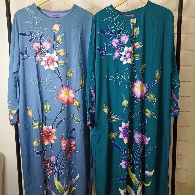 Diskon Daster Gamis Jumbo Motif Bunga Kecil