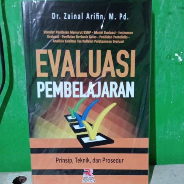 

TERBARU Evaluasi pembelajaran. By Dr. Zainal Arifin. M. Pd BISA GOSEND!
