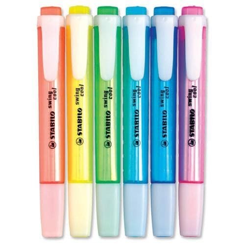 

TERBARU Stabilo Swing Cool Highlighter - Original Colors BISA GRAB!
