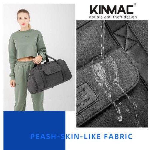KINMAC CANVAS Tas Multifungsi Gym Fitnes Olahraga Sport Travel Bag