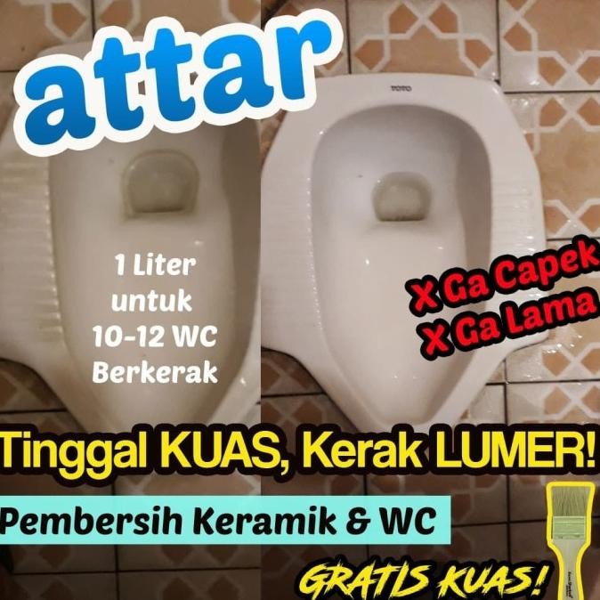 Formula BARU - ATTAR Power Pembersih KERAMIK / WC / Toilet 5 Liter