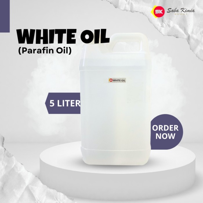 Terlaris Parafin Oil / White Oil / Mineral Oil / Minyak Parafin 5 Liter