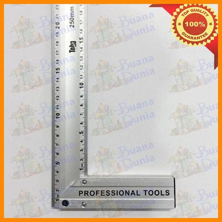 

(BUAN) SIKU TUKANG TOHO 25CM | SIKU METER TOHO | PENGGARIS SIKU TOHO