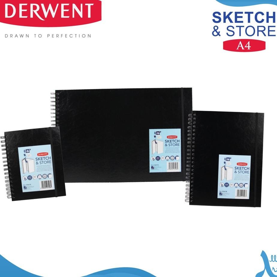 

Derwent A4 Etch Hard Cover Wire Bound Etchboo