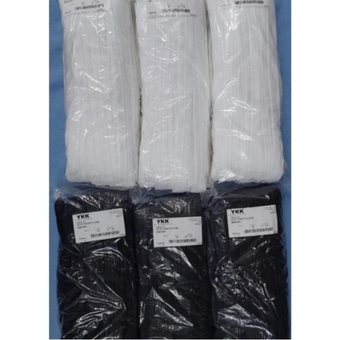 Terlaris Resleting Roll YKK Putih no 3 SALE