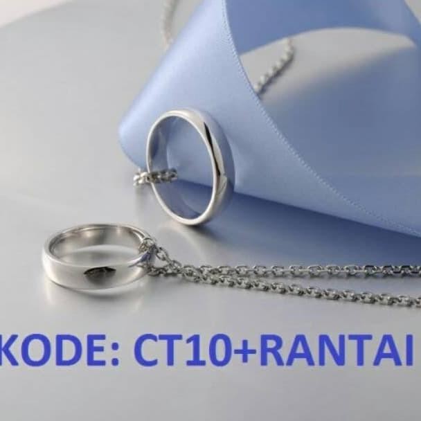 

Terbaru Cincin Couple Titanium Anti Karat Selamanya. Pgm Ct10 + Rantai