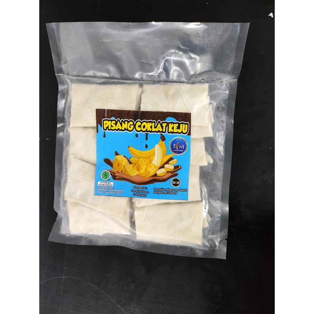 

Pisang Coklat Keju isi 10