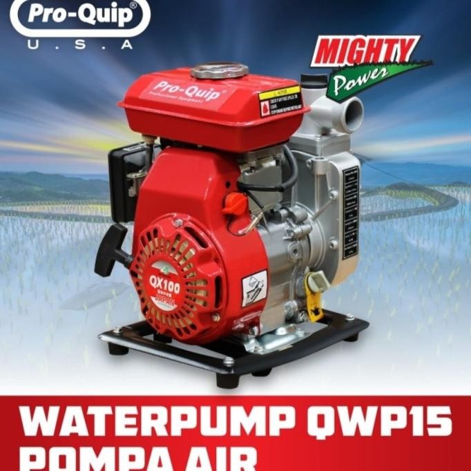 Ready Mesin Pompa Air 1.5 Inch Pro-Quip QWP15 / mesin sedot air mini 1.5 inch proquip qwp15 / alkon 