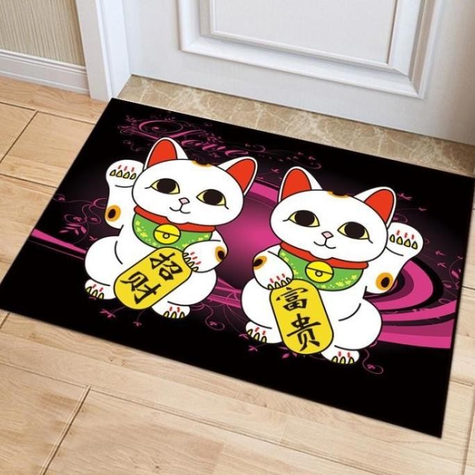 Keset Kaki Motif Anti Slip - Keset Kaki Imlek TB