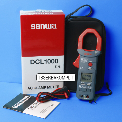 Jual Sanwa Dcl1000 Digital Ac Clamp Meter Dcl-1000 Tang Amper 1000A 1000 A