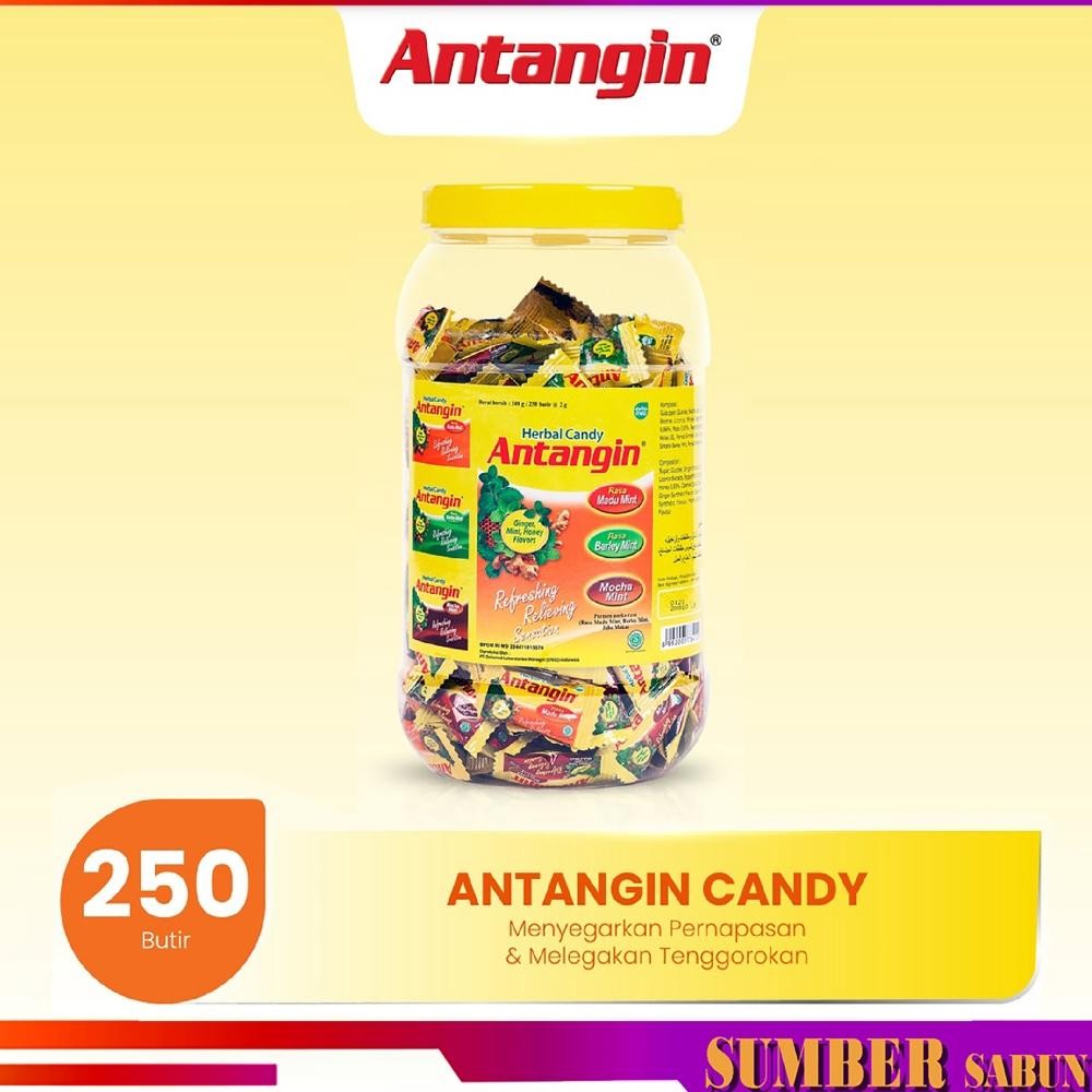 

Lm - 1Toples Antangin Permen Herbal Toples 250 Butir Aneka Rasa - Pelega Tenggorokan