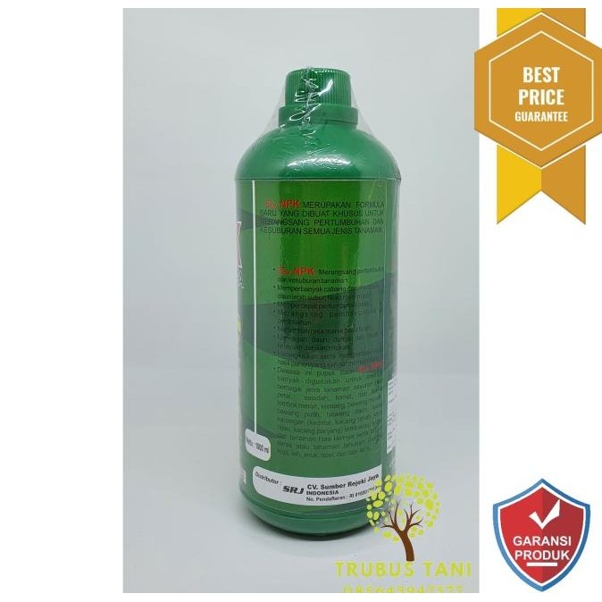 Pupuk Cair Bio NPK Kapulaga Pelebat dan Pembesar Buah 1000 ml