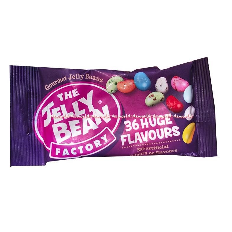 

Lm - The Jelly Bean Factory 36 Gourment Flavour 50gr Permen Aneka Rasa Jeli Jely Bean Candy cendi Candy