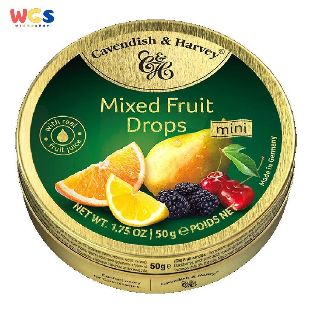 

Lm - Permen Cavendish & Harvey Mixed Fruit Drops Candy 200g