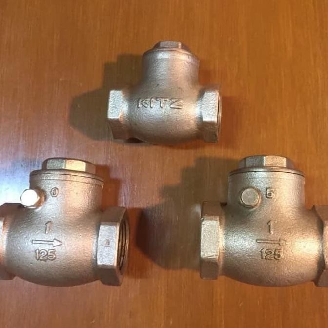 

3/4 Inch Swing Check Valve Kitz Kuningan Terlaris