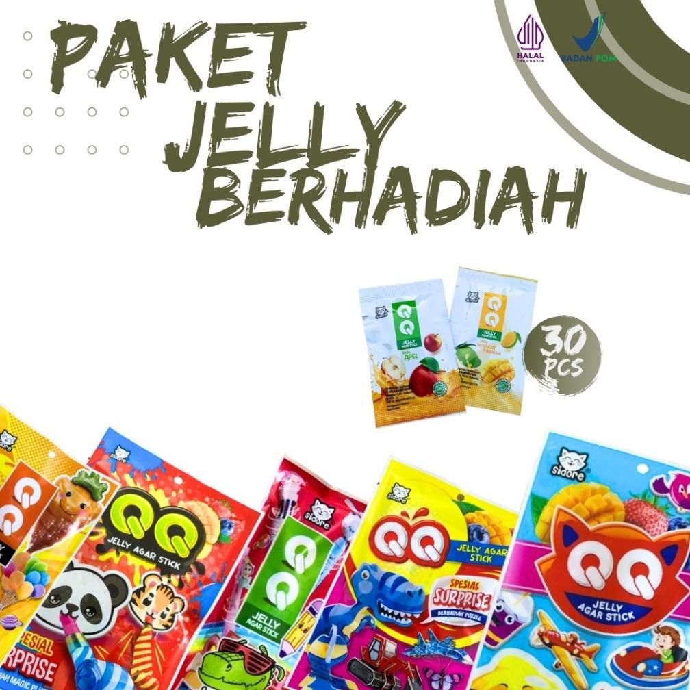 

Lm - QQ JELLY AGAR STICK BERHADIAH 30 PCS MAINAN JELLY MANIS 2 RASA YOUGURT MANGGA YOGHURT STOBERI DAN APEL\ Cemilan Makanan ringan Potato chips Snack Keripik Kentang Sapi Toples Mint Paket Usaha