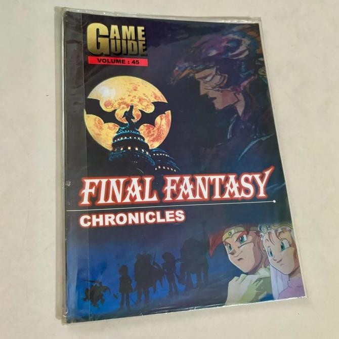 Buku Game Guide Panduan Final Fantasy Chronicles IV 4 Chrono Trigger