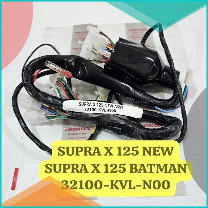 KABEL BODY BODI SUPRA X 125 NEW SUPRA X 125 BATMAN FULLSET KOMPLIT HON