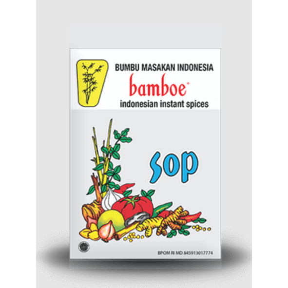 

Bumbu Bamboe Mini Sop Original 100%